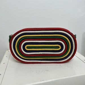 SOLD Vintage telephone cord 1950’s clutch.